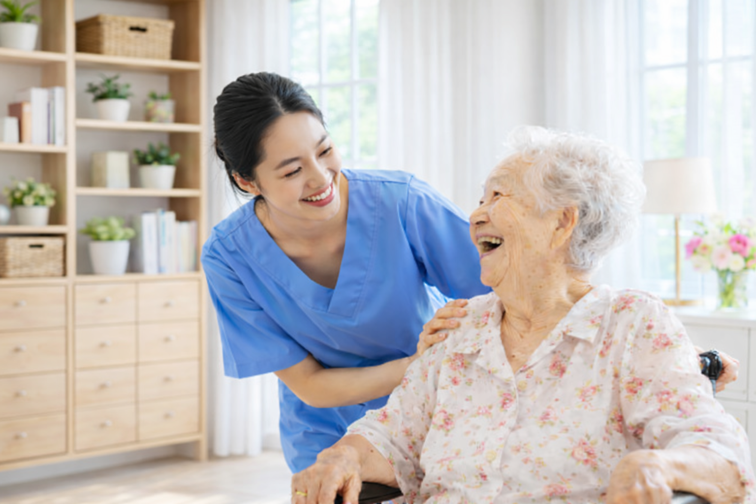 Caring Elderly photo